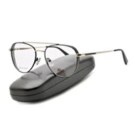 Okulary korekcyjne, oprawki, szkła - Oprawki okularowe pilotki korekcyjne NIKITANA na teleskopach STNK1A Srebrny-Brąz - miniaturka - grafika 1