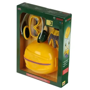 Klein Bosch Akcesoria 4 szt. z kaskiem KLE-8537 - Mały majsterkowicz - miniaturka - grafika 1