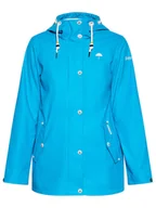 Kurtki i kamizelki sportowe damskie - Schmuddelwedda Kurtka przeciwdeszczowa w kolorze błękitnym - miniaturka - grafika 1