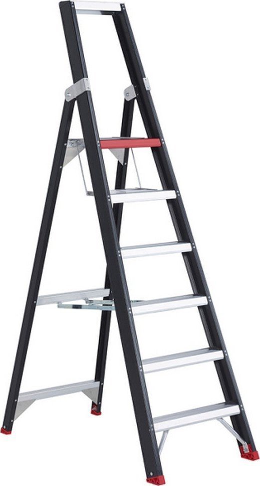 Lero Drabina TAURUS jednostronna wys. 140 cm, 6 stopni