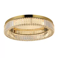 Lampy sufitowe - Sufitowa lampa SPARK AZ5784 Azzardo LED 48W 3000K glamour złota - miniaturka - grafika 1