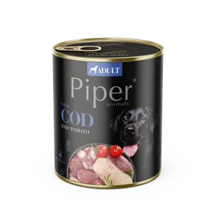 DOLINA NOTECI Piper dla psa z dorszem i pomidorem 800g - Mokra karma dla psów - miniaturka - grafika 1