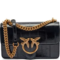 Torebki damskie - Pinko Skórzana torebka na ramię LOVE ONE MINI DC - miniaturka - grafika 1