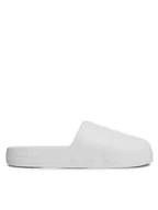 Klapki i japonki męskie - adidas Klapki adifom Adilette Slides HQ8748 Biały - miniaturka - grafika 1