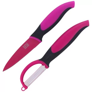 Zestaw Taylor's Eye Nóż Obierak i Obieraczka Pink (377800) - Noże - miniaturka - grafika 1