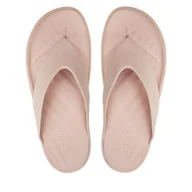 Klapki i japonki damskie - Japonki Crocs 209410 Beżowy - miniaturka - grafika 1