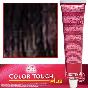 Wella Color Touch Plus Intensywny Krem Tonujacy 55/07 Naturalnie brązowy jasny brąz 60ml - Farby do włosów i szampony koloryzujące - miniaturka - grafika 1
