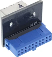 Akcesoria do komputerów stacjonarnych - InLine Adapter wewnętrzy USB 3.0 - USB 3.1 Key A 33446E - miniaturka - grafika 1