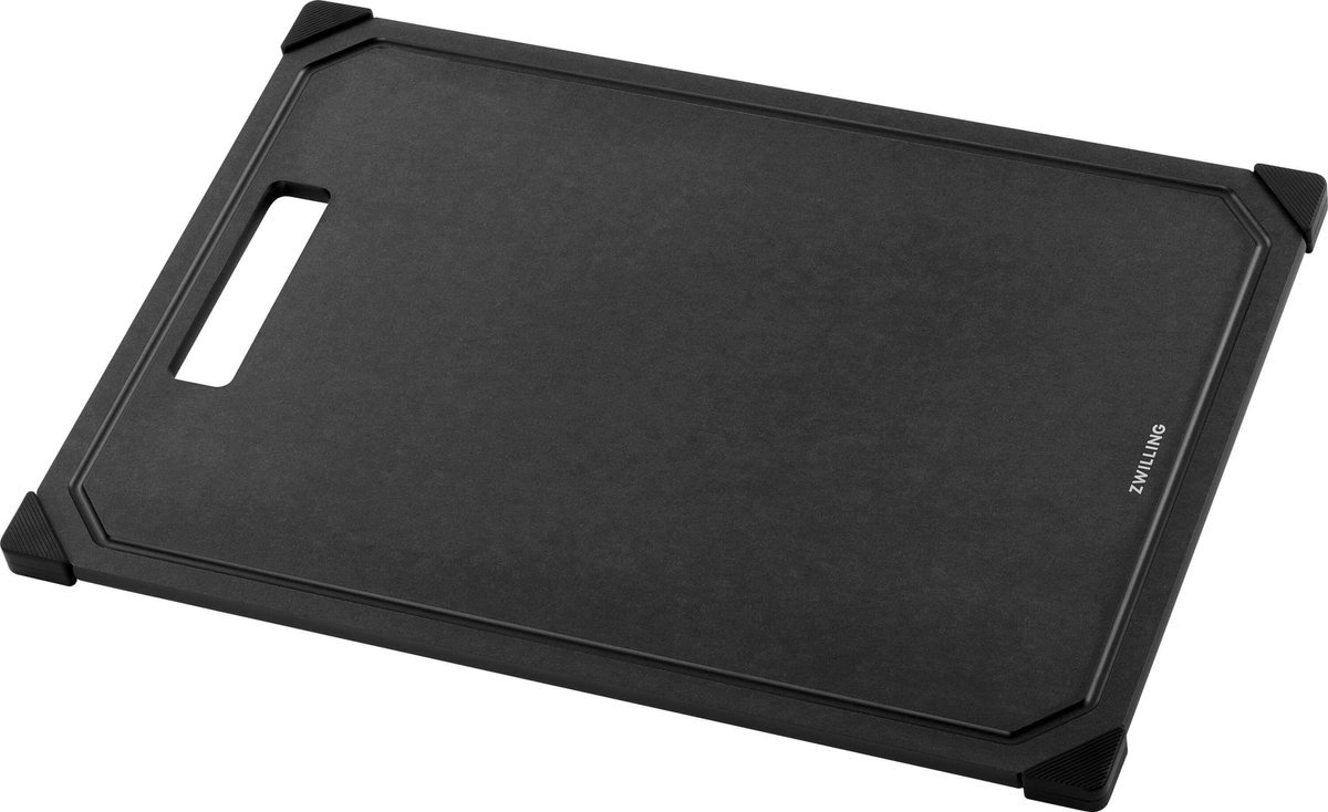 Deska kuchenna 37x25.5 cm włókno drzewne czarna Zwilling
