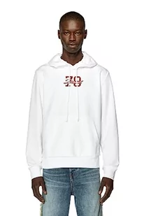 Diesel Bluza męska, 100-0hayt, XXL - Bluzy męskie - miniaturka - grafika 1
