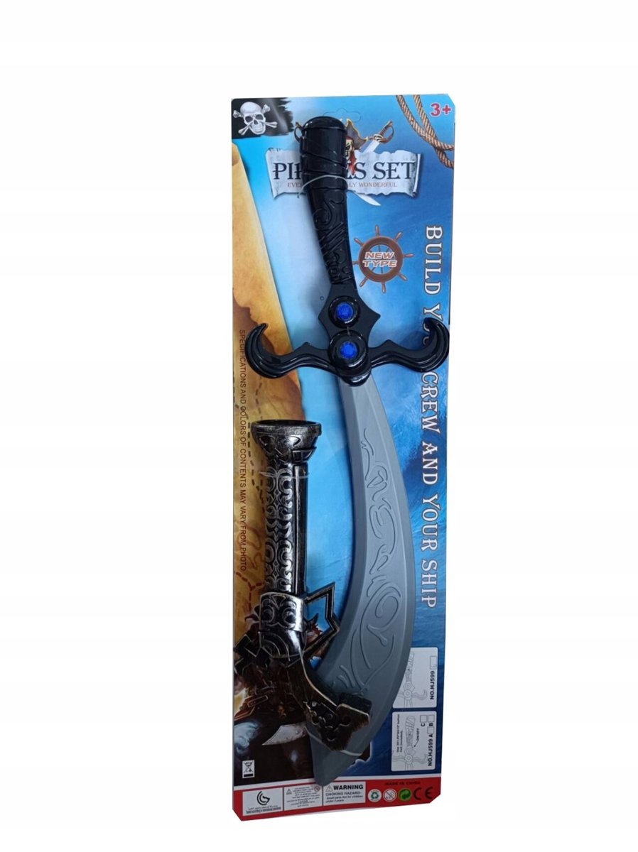 Szabla Piracka Z Rewolwerem Akcesorium Do Przebrania Pirata