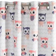 Zasłony - Eurofirany Zasłona Merry 140x250 Różowa ex-zas-merry-b+róż-140x250-przel - miniaturka - grafika 1