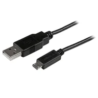 Kable komputerowe i do monitorów - StarTech USBAUB50CMBK kabel USB 0,5 m USB 2.0 USB A Micro-USB B Czarny - miniaturka - grafika 1