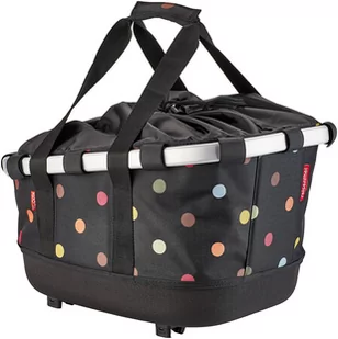 Reisenthel KlickFix KlickFix GT Bike Basket for Racktime, dots 2021 Kosze na bagażnik 0304RDO - Koszyki rowerowe - miniaturka - grafika 1