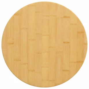 vidaXL Blat do stołu, Ø50x4 cm, bambusowy - Meble modułowe i akcesoria vidaXL Blat do stołu, Ø50x4 cm, bambusowy - Meble modułowe i akcesoria - miniaturka - grafika 1