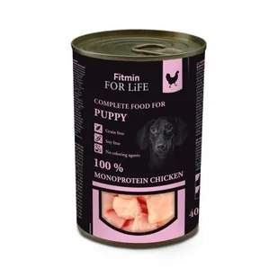 Fitmin For Life Monoprotein Puppy Chicken dla szczeniąt Kurczak 400g - Mokra karma dla psów - miniaturka - grafika 1