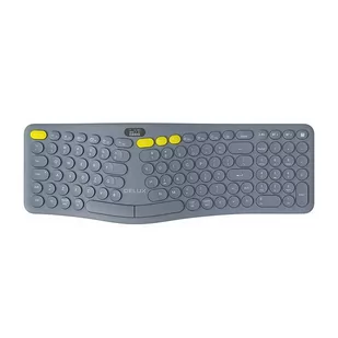 Delux GM903CV 2.4G+BT Ergonomic szara - Klawiatury - miniaturka - grafika 2