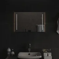 Lustra - vidaXL Lustro łazienkowe z LED, 40x60 cm - miniaturka - grafika 1