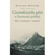 Książki o kulturze i sztuce - Bałżewska Katarzyna Czarodziejska góra w literaturze polskiej - mamy na stanie, wyślemy natychmiast - miniaturka - grafika 1