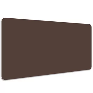Ochronna mata podkładka na biurko brązowa 100x50 cm, Dywanomat - Podkładki na biurko - miniaturka - grafika 1