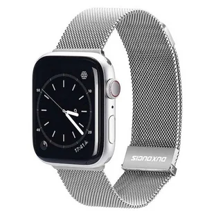 DUX DUCIS Milanese - pasek magnetyczny ze stali nierdzewnej do Apple Watch 42/44/45mm szary - Akcesoria do smartwatchy - miniaturka - grafika 1
