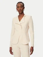 Marynarki i żakiety damskie - Rinascimento Marynarka CFC0127901003 Beżowy Slim Fit - miniaturka - grafika 1