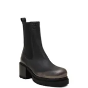 Sztyblety damskie - Pinko Skórzane sztyblety PARRY TRONCHETTO - miniaturka - grafika 1