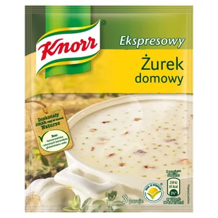Knorr ŻUREK DOMOWY EKSPRESOWY 42G - Dania w proszku - miniaturka - grafika 1