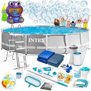 Intex Basen ogrodowy stelażowy 457 x 122 cm - zestaw 26726 - Baseny ogrodowe - miniaturka - grafika 2