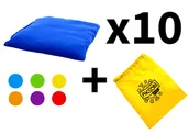 Zabawki i gry sportowe - ZESTAW Woreczek gimnastyczny szkolny Akson 10 sztuk + worek - miniaturka - grafika 1