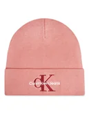 Czapki damskie - Calvin Klein Czapka Mono Logo Embro K60K612668 Różowy - miniaturka - grafika 1