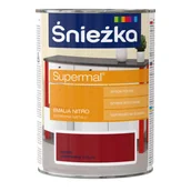 Farby olejne i specjalne - Śnieżka Emalia Nitro czerwony N520 0,8 l - miniaturka - grafika 1