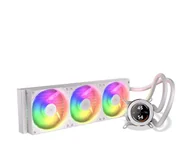 Chłodzenie procesora - KRUX HydroGlance 360 ARGB LCD White 3x120mm KRXE005 - miniaturka - grafika 1