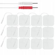 Akcesoria do rehabilitacji - 12X Elektroda Elektrody Pady Żelowe Tens/Ems - miniaturka - grafika 1