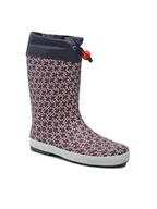 Buty dla chłopców - Tommy Hilfiger Kalosze Rain Boot T3A6-32432-1516X S Bordowy - miniaturka - grafika 1