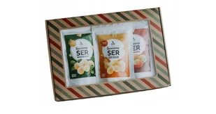 Zestaw Suszonych serów cheddar, gouda, Keto, Dzień Chłopaka, Dzień Nauczyciela 3x50g / Puffins - Zestawy upominkowe - miniaturka - grafika 1