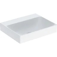 Umywalki - Geberit One Umywalka nablatowa 50x41 cm bez otworu na baterię bez przelewu biały z powłoką KeraTect 505.031.01.6 - odbiór osobisty: Kraków, Warszawa - miniaturka - grafika 1