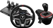 Kontrolery gier na PC - Kierownica Thrustmaster T248 PC/PS4/PS5 4160783 + Lewarek TH8S 4060256 - miniaturka - grafika 1
