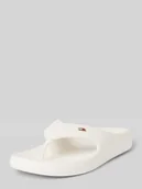 Klapki i japonki damskie - Japonki profilowane z detalem z logo - miniaturka - grafika 1