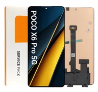 Części serwisowe do telefonów - ORYGINAŁ WYŚWIETLACZ EKRAN LCD DO XIAOMI POCO X6 PRO 2311DRK48G 2311DRK48I - miniaturka - grafika 1
