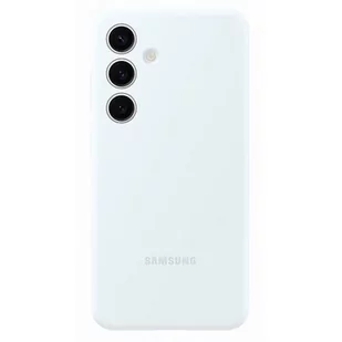 Etui SAMSUNG Silicone Case do Galaxy S24 Biały EF-PS921TWEGWW - Etui i futerały do telefonów - miniaturka - grafika 1