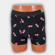 Majtki męskie - Bokserki Męskie Bawełniane Majtki Kolorowe Śmieszne Wzory Moro Rozmiar Xl - miniaturka - grafika 1