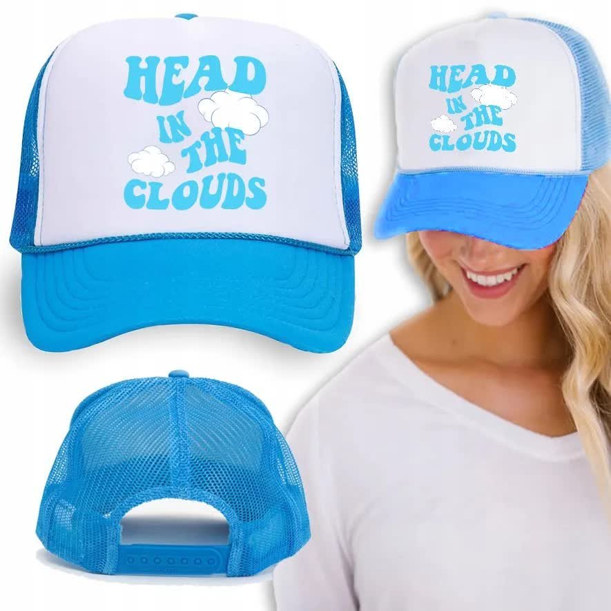 Czapka Blue Daszek Na Wiosnę HEAD IN THE CLOUDS Wz