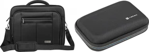 Torba Natec Torba Natec Boxer 17.3" NTO-0393 + Etui na dysk twardy Krill 2 Czarne NET-2053 - Torby na laptopy - miniaturka - grafika 1