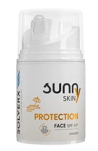 Solverx Sunny Skin Krem do twarzy SPF50+ - Kremy do twarzy z filtrem - miniaturka - grafika 1