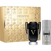 Zestawy kosmetyków męskich - Zestaw męski Paco Rabanne Invictus Victory Woda perfumowana 100 ml + Dezodorant 150 ml (3349668635252) - miniaturka - grafika 1