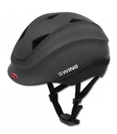 Kaski rowerowe - Waldhausen Kask SWING K4 pro black matt - miniaturka - grafika 1