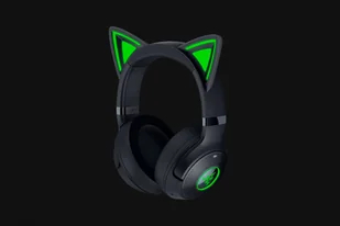 Razer Kraken Kitty V2 BT Czarny - Słuchawki - miniaturka - grafika 1