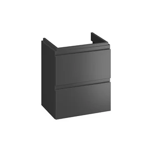 Cersanit Moduo Slim Szafka podumywalkowa 49,5x34,5x57 cm antracyt S590-087 - odbiór osobisty: Kraków, Świebodzin - Szafki łazienkowe - miniaturka - grafika 1