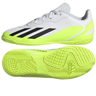 Buty piłkarskie adidas X Crazyfast.4 IN Jr (kolor Biały, rozmiar 28) - Piłka nożna - miniaturka - grafika 1